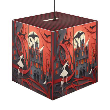 Halloween Night Scene Light Cube Lamp