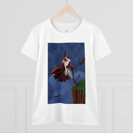 The Enchanted Witch Women's Midweight Cotton Tee