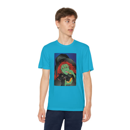 Mirror, Mirror A Witch's Touch Youth Competitor Tee