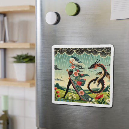 The Dragon Fairy’s Stride Die-Cut Magnets (5 Sizes)