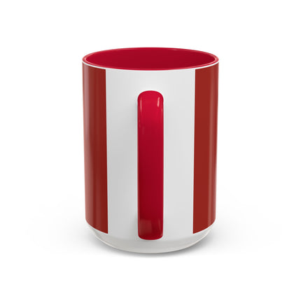 ❄️✨ The Winter Couture Promenade Colorful Mug – Art Deco Holiday Elegance