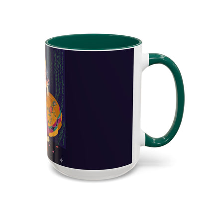 Moonlit Masquerade: The Fairy Queen's Ball Colorful Mug (11oz, 15oz) – Fairy Tale Elegance, Fantasy Charm & Enchanted Style