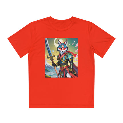 Cyberpunk Samurai Youth Competitor Tee