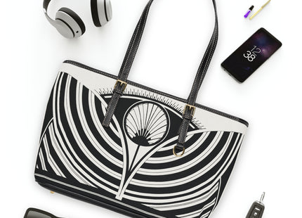 Floral Pattern by Samuel Jessurun de Mesquita PU Leather Shoulder Bag