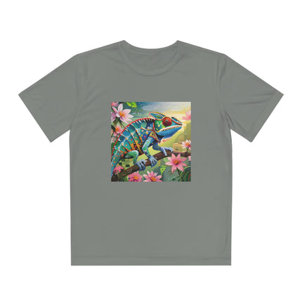 Camouflage Chameleon Youth Competitor Tee
