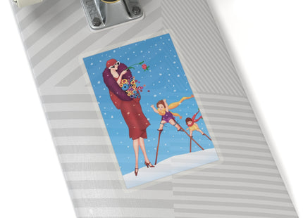 Snowfall & Couture Kiss-Cut Stickers (4 Sizes)