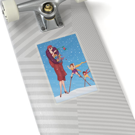 Snowfall & Couture Kiss-Cut Stickers (4 Sizes)