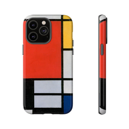 Composition with Red, Yellow, Blue, and Black by Piet Mondrian Phone Cases