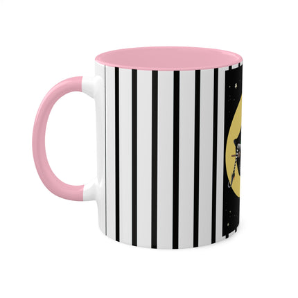 A Witch’s Moonlit Flight Colorful Mugs, 11oz