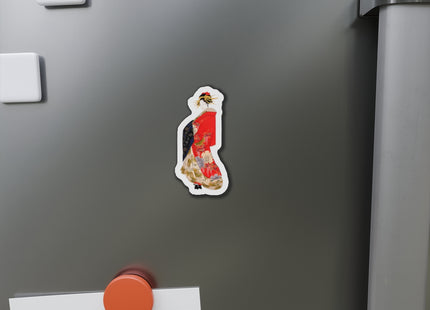 Japanese Woman by Hosoda Eishi Die-Cut Magnets (5 Sizes)