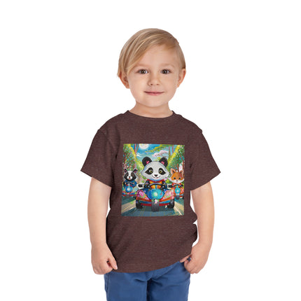 Bumper Car Bonanza Toddler Short Sleeve Tee