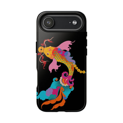 Golden Koi Phone Case – Lucky Swim & Vibrant Fortune