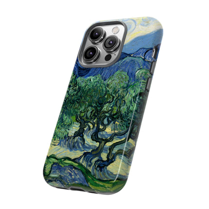 Olive Trees by Vincent Van Gogh Phone Cases