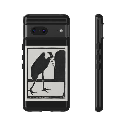 A Lame Marabou by Samuel Jessurun de Mesquita Phone Cases
