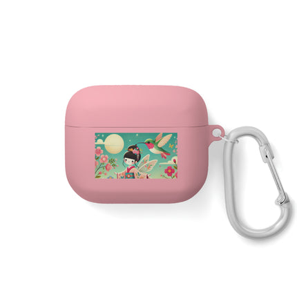 Geisha Fairy and the Hummingbird Blossom AirPods and AirPods Pro Case