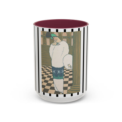 Les Hermines by Georges Lepape Colorful Mugs (11oz, 15oz)