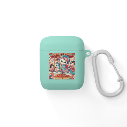 Geisha Kitten's Enchanted Carousel Ride AirPods and AirPods Pro Case