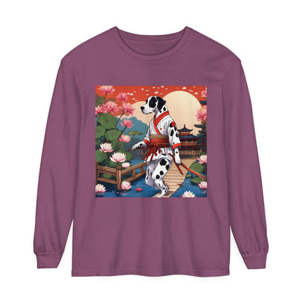 Doberman of the Rising Sun Long Sleeve T-Shirt
