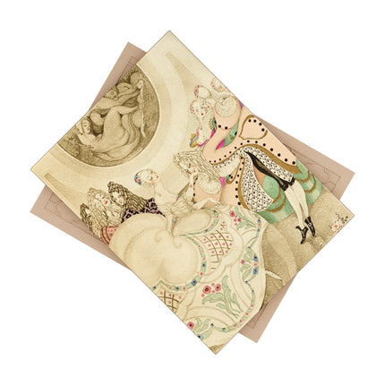Sur talons rouges (On Red Heels) pl 01 by Gerda Wegener Ceramic Tile