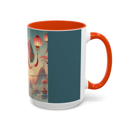 The Lantern Walker Colorful Mugs (11oz, 15oz)