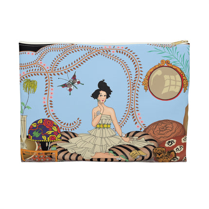 Midnight In The Fashionable Apartment Accessory Pouch – Art Deco Design Inspired By George Barbier