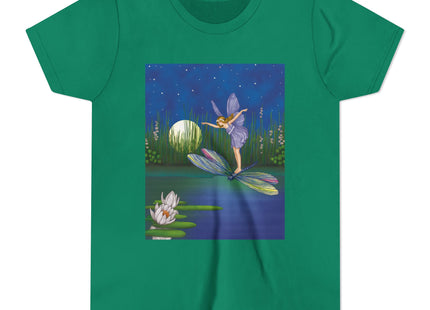 Fairy on a Dragonfly by Ida Rentoul Outhwaite Youth Short Sleeve Tee