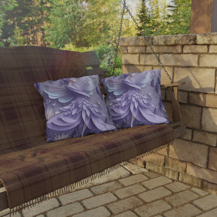 Lavender Fairy Outdoor Pillows