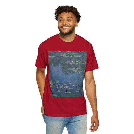 Water Lilies by Claude Monet Unisex Garment-Dyed T-shirt