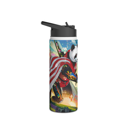 Cyber Punk Robots Stainless Steel Water Bottle