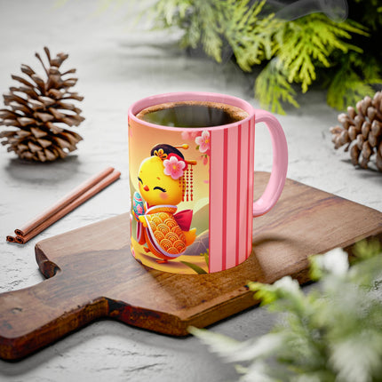 Whimsical Springtime Exchange Colorful Mugs (11oz, 15oz)