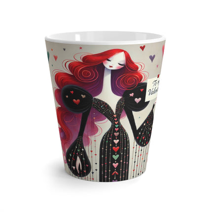 To My Valentine Latte Mug