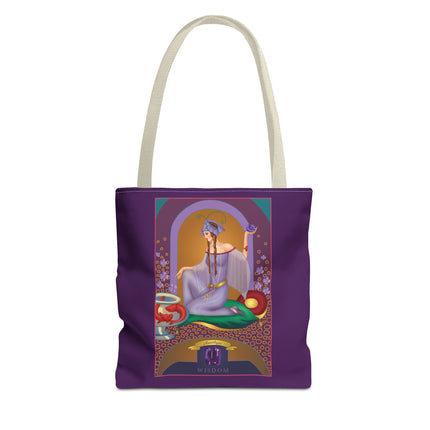 Astrology Gem Series: February & Amethyst Tote Bag