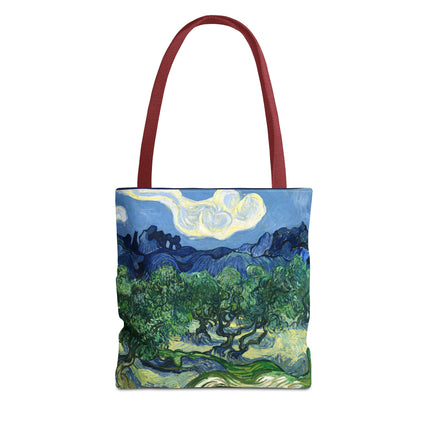 Olive Trees by Vincent Van Gogh Tote Bag (AOP)