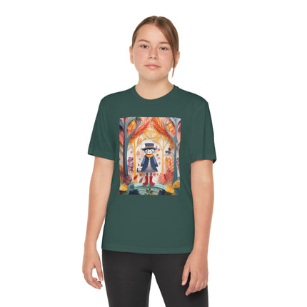 Cat in Boots in the Enchanted Forest Youth Competitor Tee
