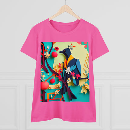 Curious Crow Women's Midweight Cotton Tee
