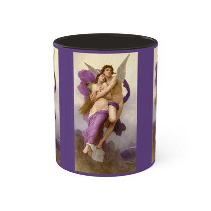 The Abduction of Psyche by William Bouguereau Colorful Mugs, 11oz