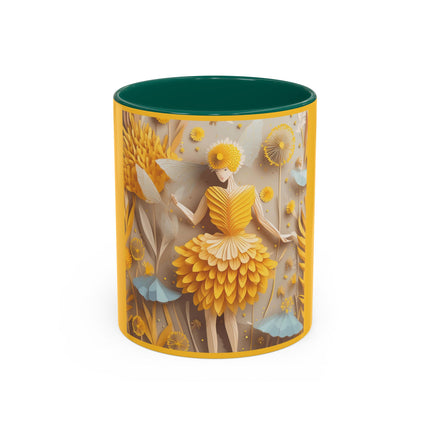 Dandelion Fairy Colorful Mugs (11oz, 15oz)