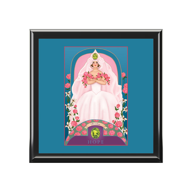 August & Peridot (from the Gem Series) by Sofia Chiostri Jewelry Box