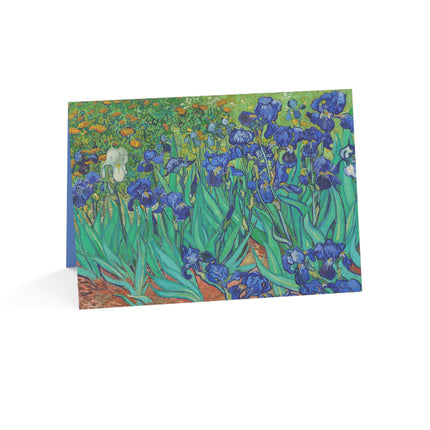 Irises by Vincent Van Gogh Greeting Cards (1, 10, 30, and 50pcs)