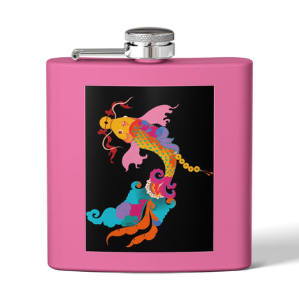 Golden Koi Flask – Lucky Swim & Vibrant Fortune