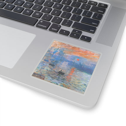 Sunrise by Claude Monet Kiss-Cut Stickers (4 Sizes)