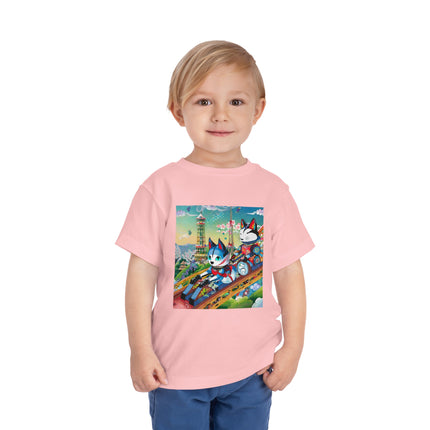Kitsune Carnival Toddler Short Sleeve Tee