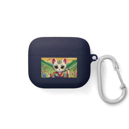 Samurai Kitten AirPods and AirPods Pro Case
