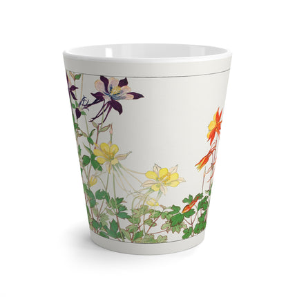 Aquilegia Flower by Tanigami Kônan Latte Mug