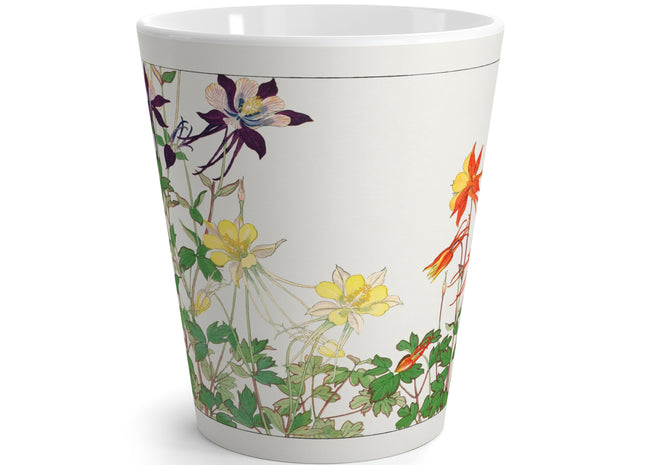 Aquilegia Flower by Tanigami Kônan Latte Mug