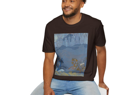 The Duel by Nicholas Roerich Softstyle T-Shirt