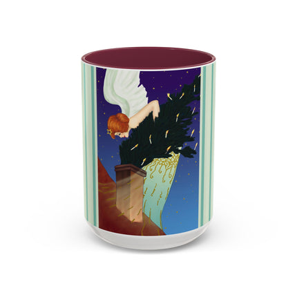 The Christmas Angel Colorful Mugs (11oz, 15oz)