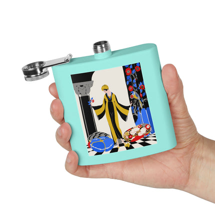 Art Deco Flapper Flask – Elegant Glamour & Timeless Style