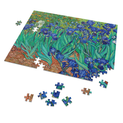 Irises by Vincent Van Gogh Puzzle (30, 110, 252, 500-Piece)