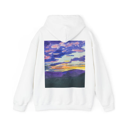 Naturstudie XII by Karl Wiener Heavy Blend™ Hooded Sweatshirt